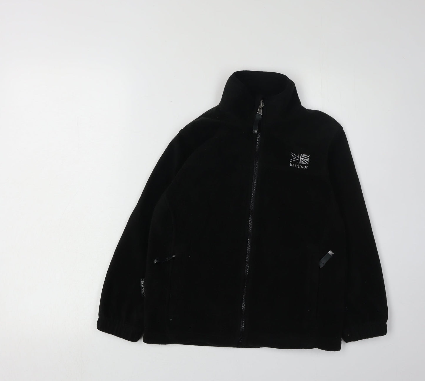 Karrimor Boys Black Full Zip Jacket, Size 11-12 Years, Outdoor