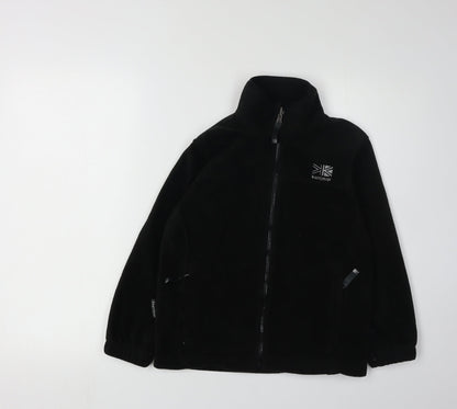 Karrimor Boys Black Full Zip Jacket, Size 11-12 Years, Outdoor