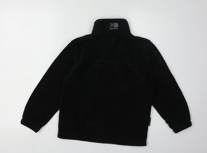 Karrimor Boys Black Full Zip Jacket, Size 11-12 Years, Outdoor