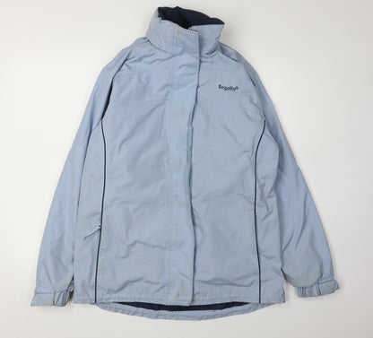 Womens UK Size 12 Regatta Blue Rain Coat