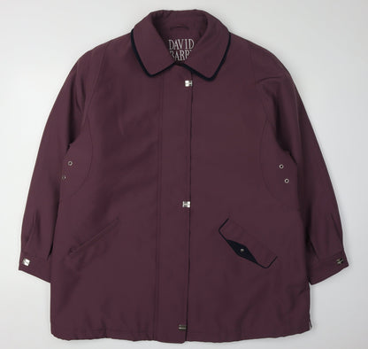 Womens UK Size 22 David Barry Purple