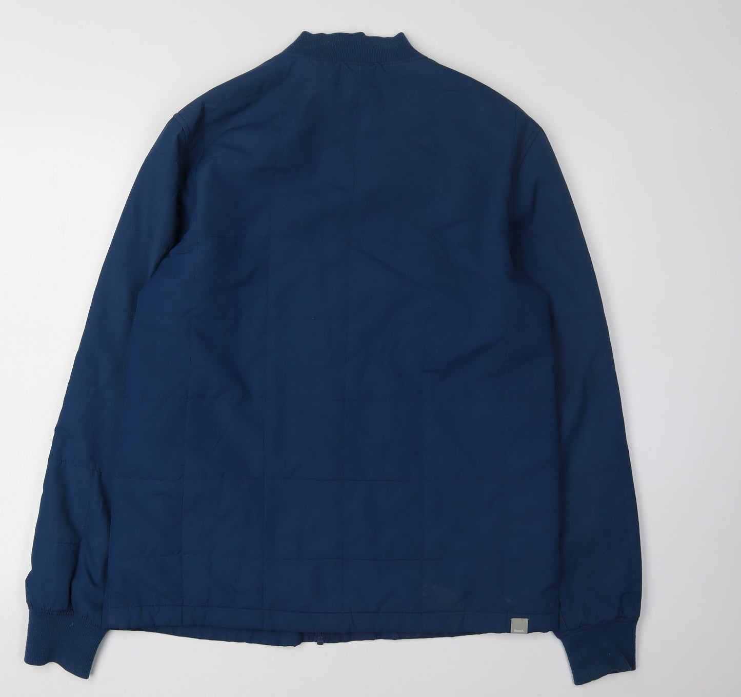Mens UK Size L Bench Blue Bomber Jacket