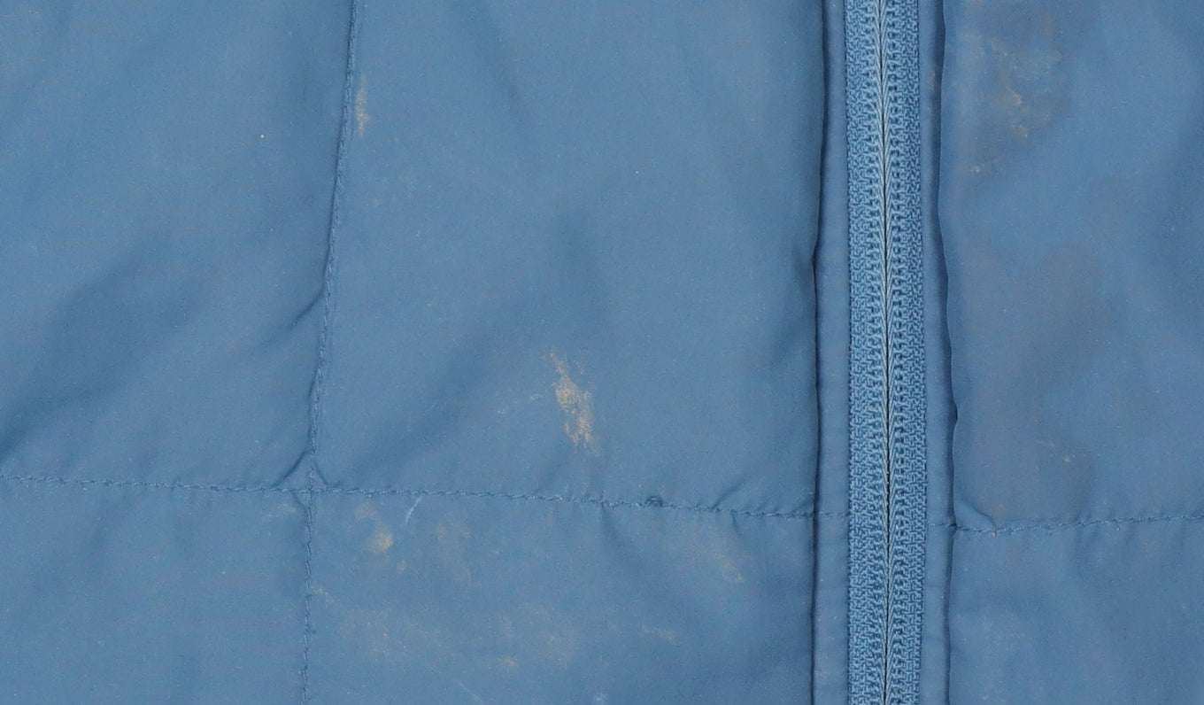 Mens UK Size L Bench Blue Bomber Jacket