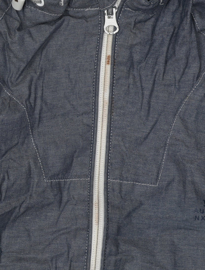 Next Boys Grey Basic Jacket 6 Years Zipped Pockets