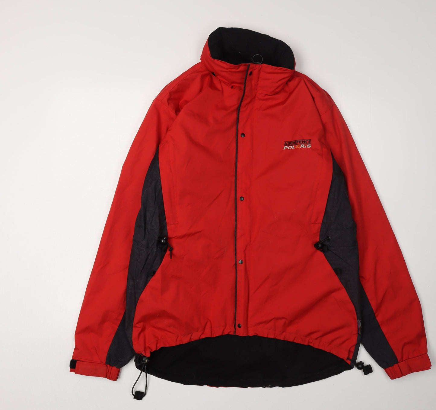 Mens UK Size S Polaris Red Windbreaker Coat