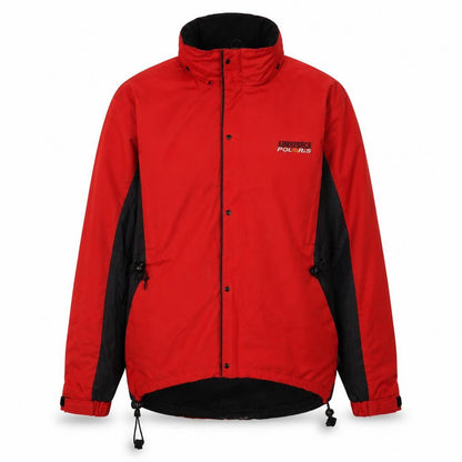 Mens UK Size S Polaris Red Windbreaker Coat