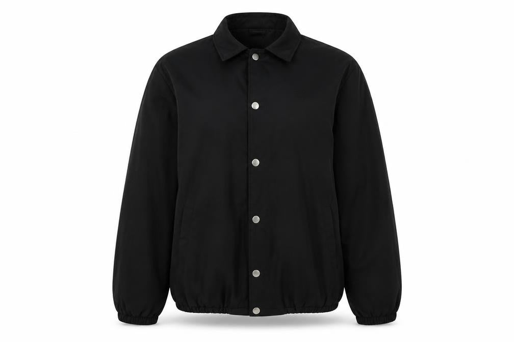 Womens UK Size S Pull & Bear Black Basic Jacket