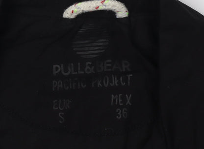 Pull & Bear Women's Black Basic Jacket S