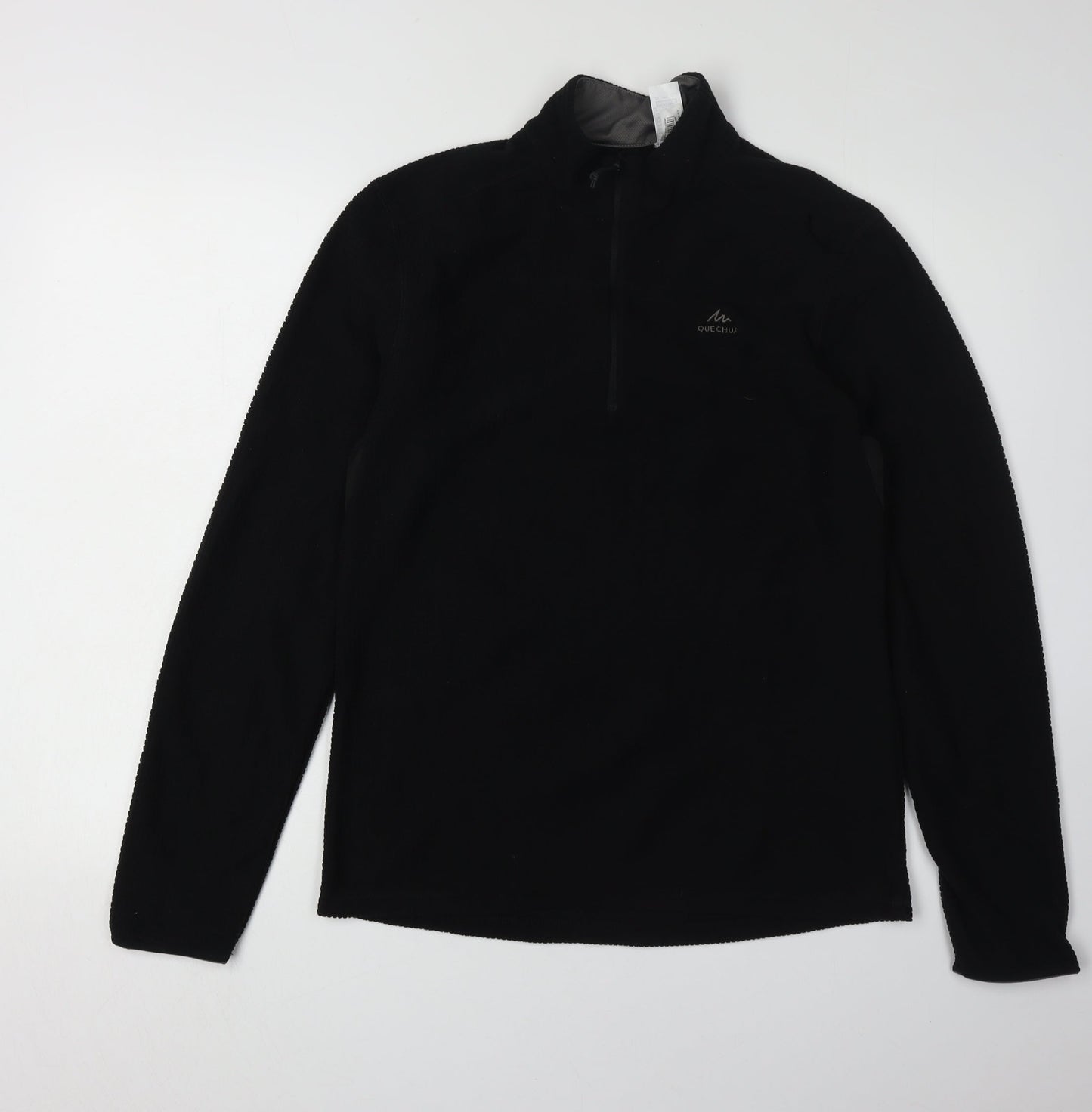 Mens UK Size M DECATHLON Black Pullover Sweatshirt