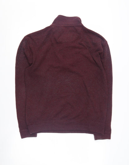 Hudson River Men's Red Pullover Jumper, Size S
