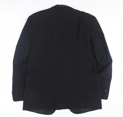 Hans Keiven Men's Black Formal Tuxedo Jacket Size 40L