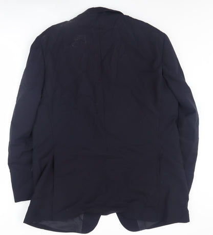 Aherne's Mens Blue Blazer Size 54 Wool