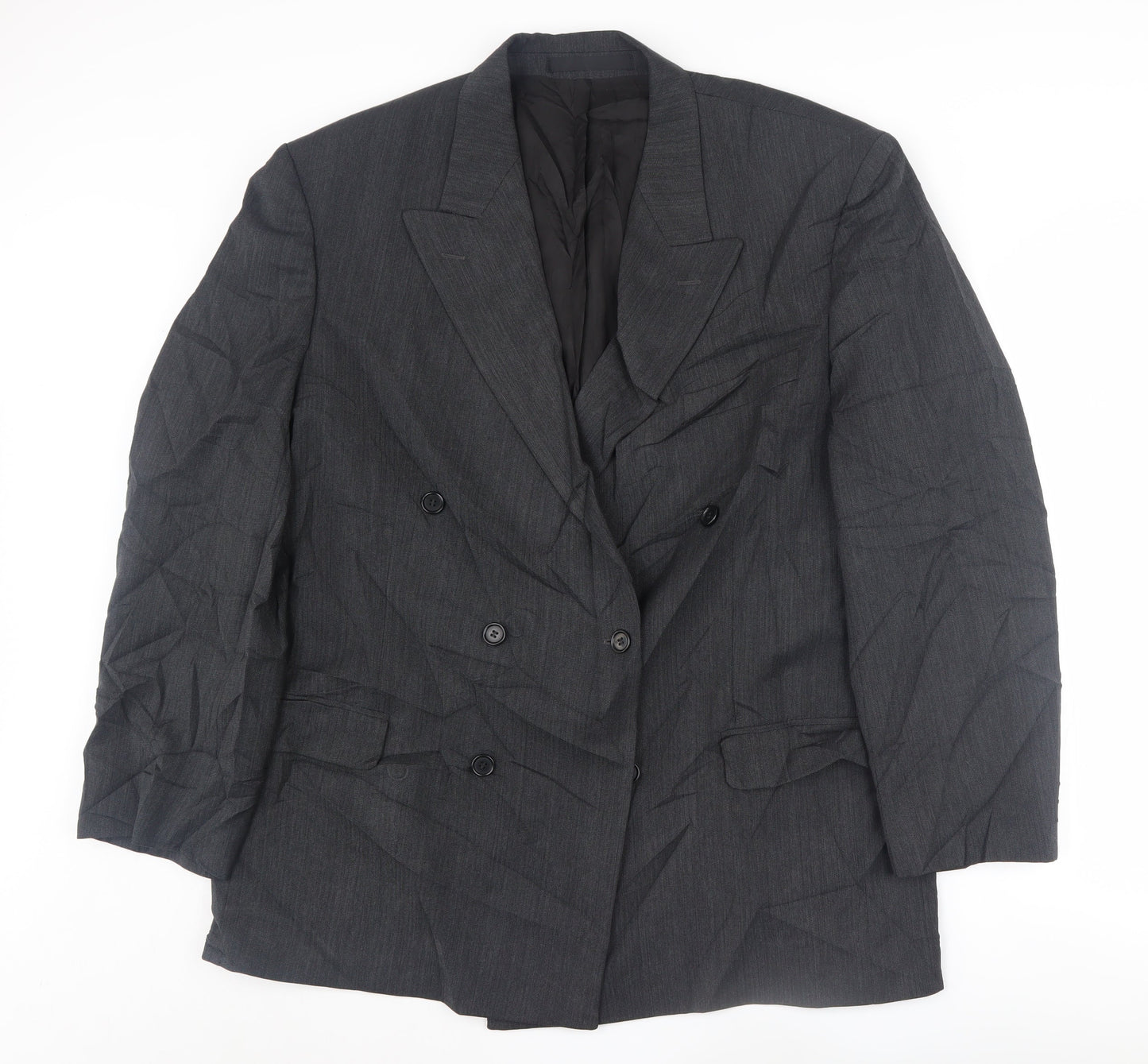 Mens UK Size 46 Marks and Spencer Regular Grey Suit Jacket