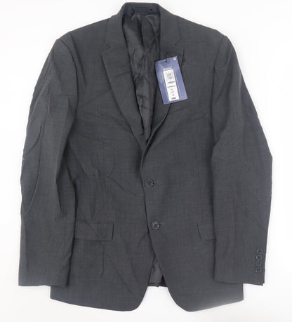 Mens UK Size 38 Marks and Spencer Regular Black Suit Jacket