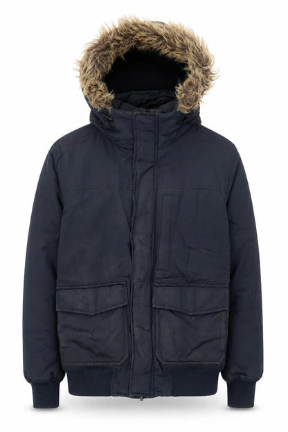 Mens UK Size S Burton Menswear Black Parka Coat