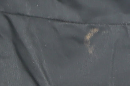 Womens UK Size 10 Marks and Spencer Black Rain Coat