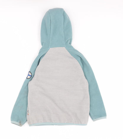 Rukka Boys Blue Full Zip Hoodie - 4 Years