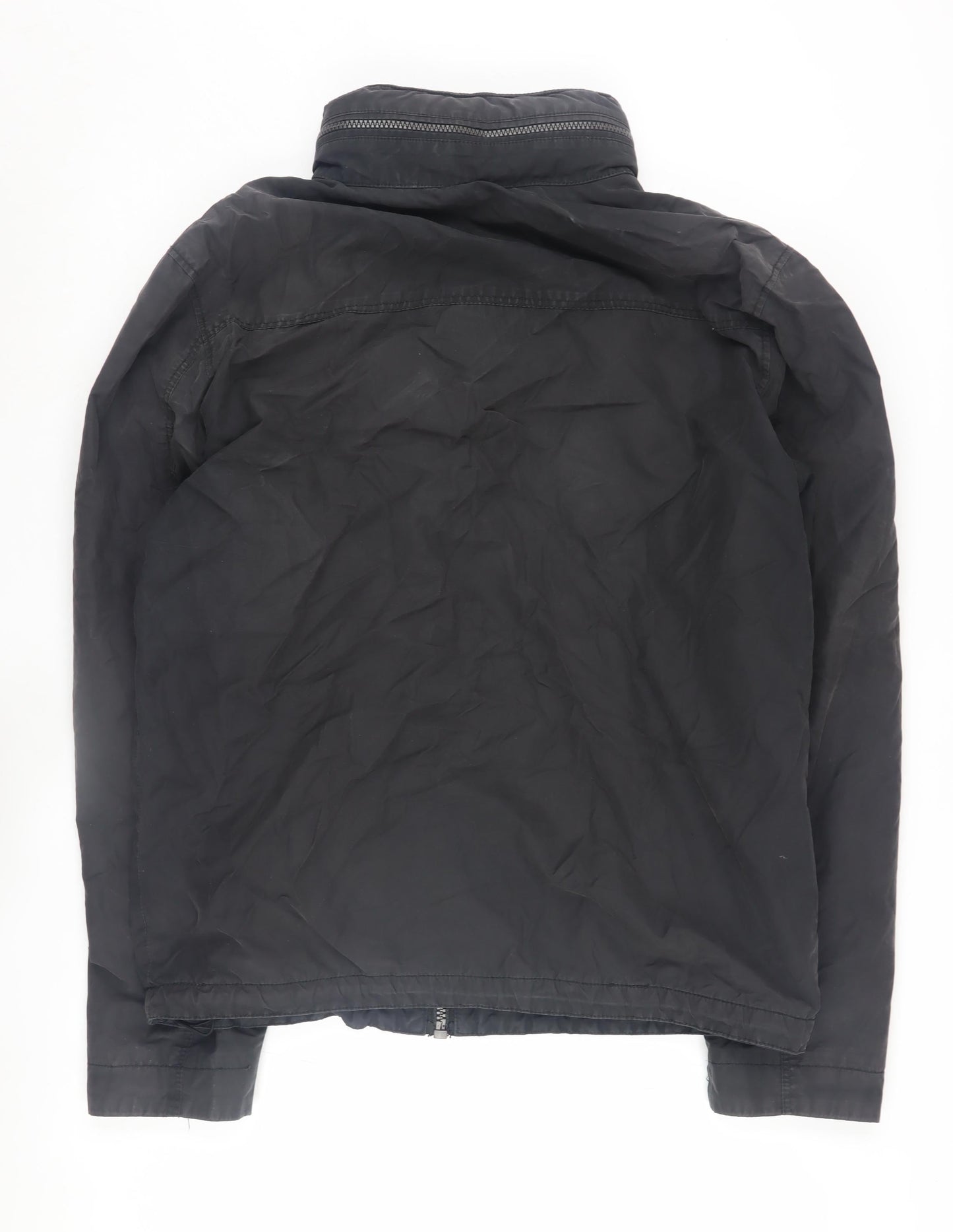Mens UK Size M Marks and Spencer Black Basic Jacket