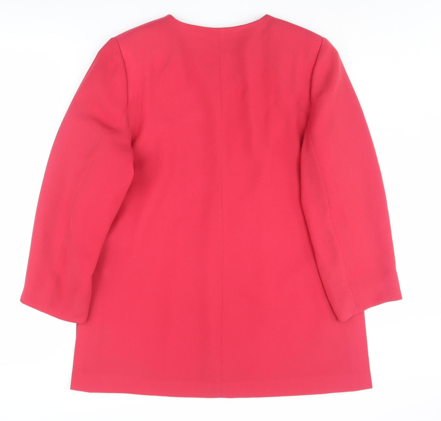 Marks and Spencer Women’s Red Blazer Size 18 Long Sleeve