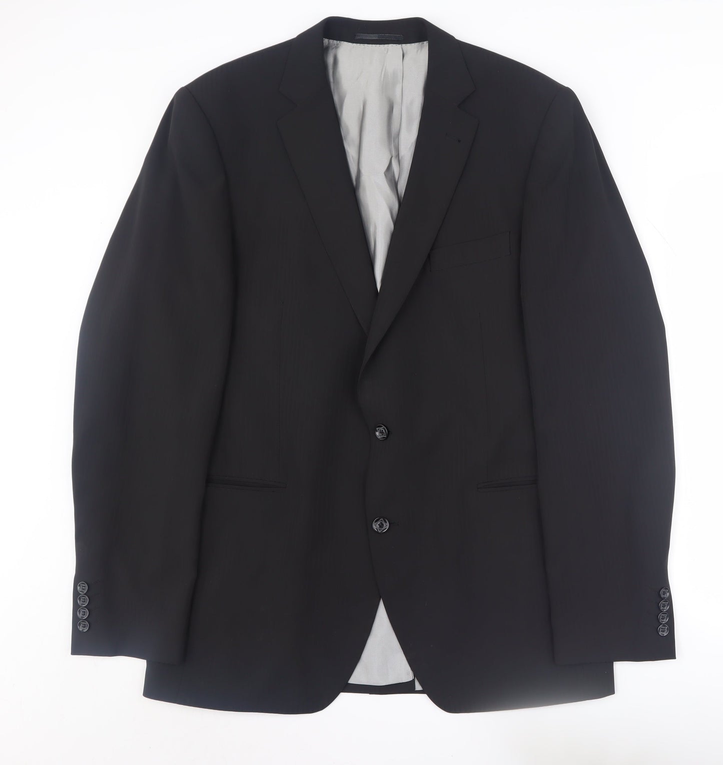 Montego Men's Black Regular Fit Blazer Jacket 42