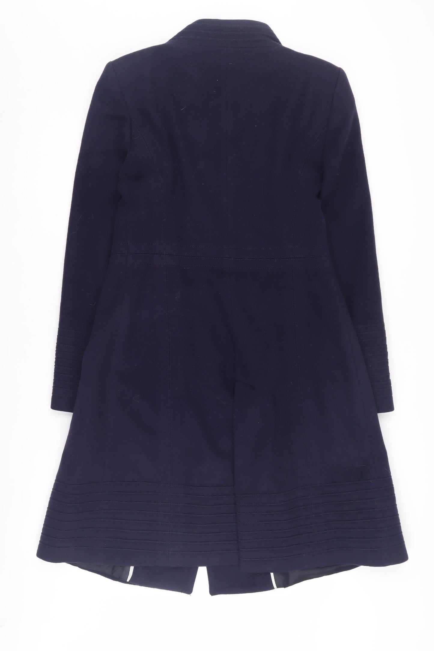 Womens UK Size L Zara Blue Pea Coat