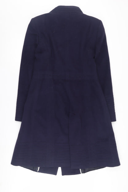 Womens UK Size L Zara Blue Pea Coat