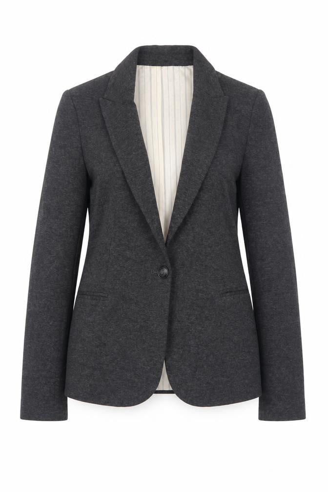 Womens UK Size S Zara Regular Grey Blazer