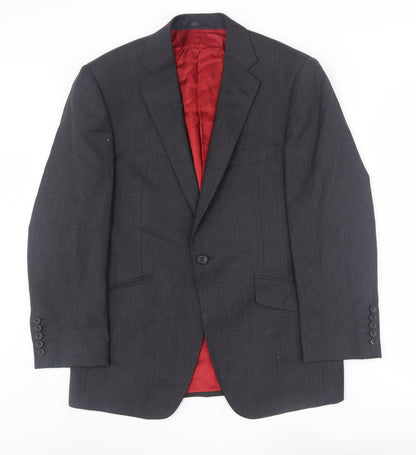 Mens UK Size 38 Marks and Spencer Regular Black Suit Jacket