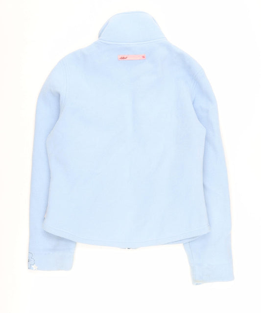 Animal Women's Blue Fleece Jacket, Size M - Casual Style
