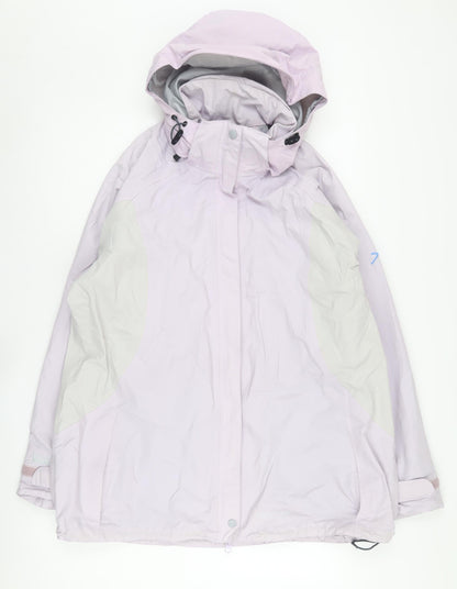 Womens UK Size 20 No Data Purple Basic Jacket