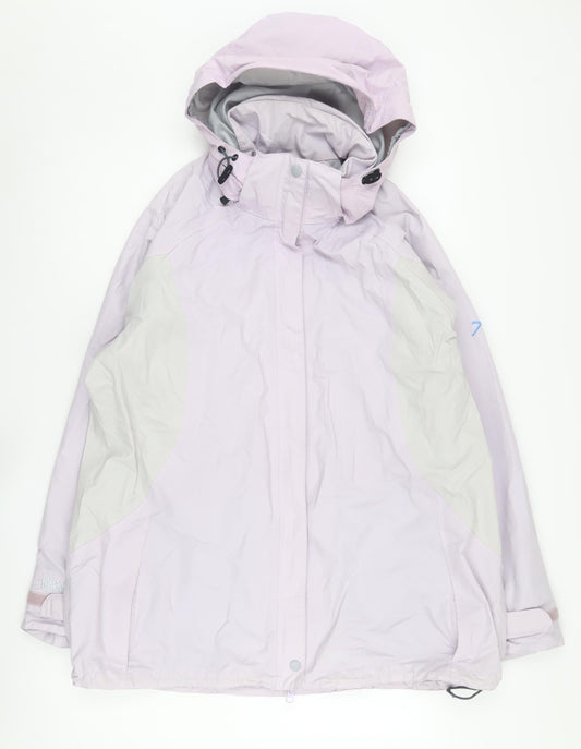 Womens UK Size 20 No Data Purple Basic Jacket