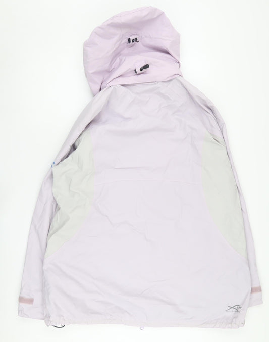 Womens UK Size 20 No Data Purple Basic Jacket