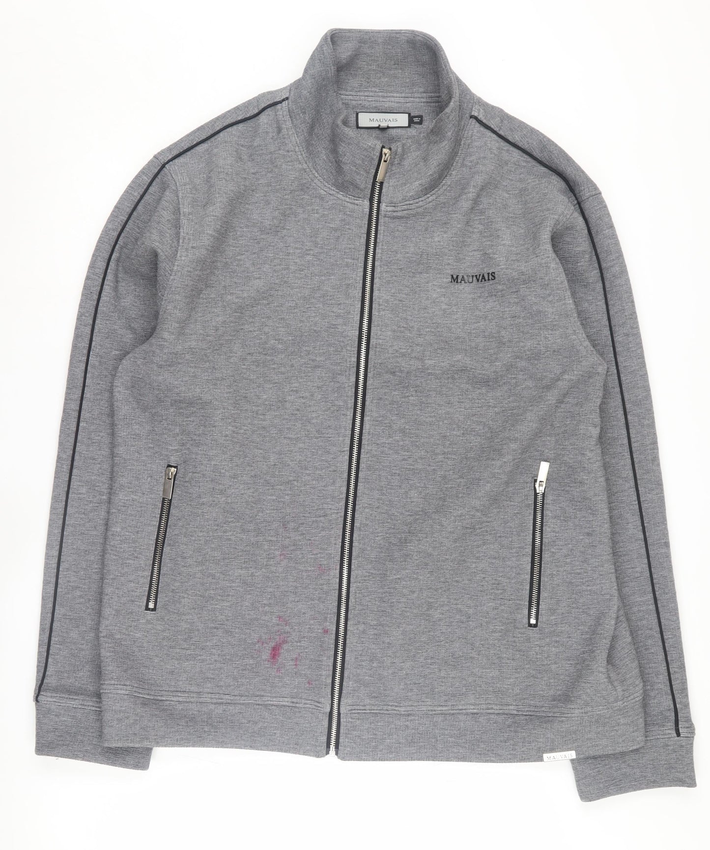 Mens UK Size 3XL Mauvais Grey Basic Jacket