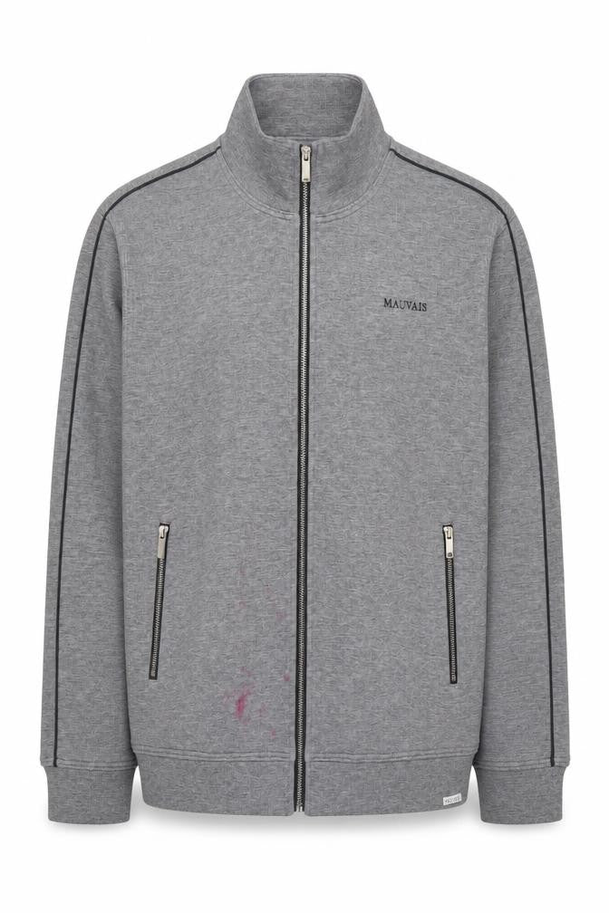 Mens UK Size 3XL Mauvais Grey Basic Jacket