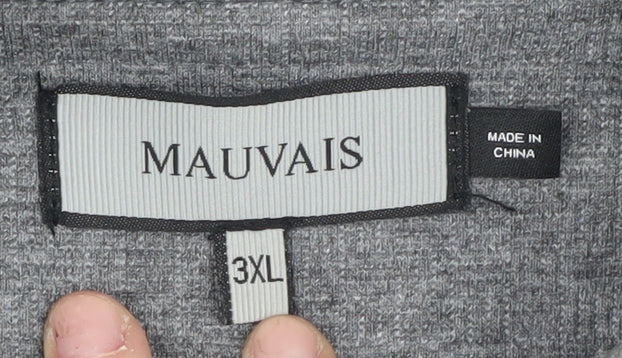 Mens UK Size 3XL Mauvais Grey Basic Jacket