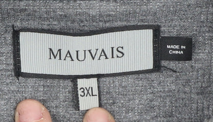 Mens UK Size 3XL Mauvais Grey Basic Jacket