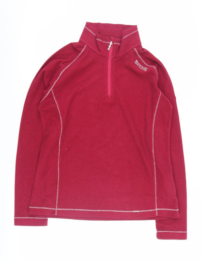 Regatta Women's Red Pullover Sweatshirt, Size 12
