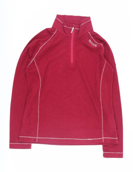 Regatta Women's Red Pullover Sweatshirt, Size 12