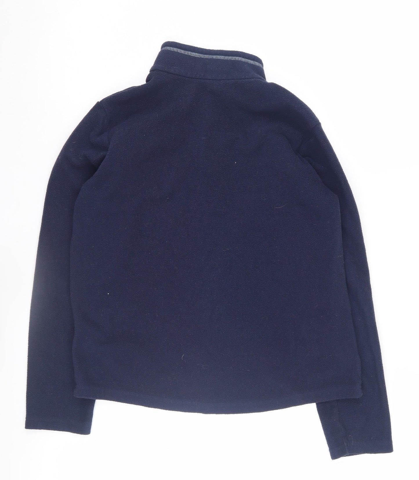 Quechua Boys Fleece Sweatshirt Blue 12-13 Years 1/4 Zip