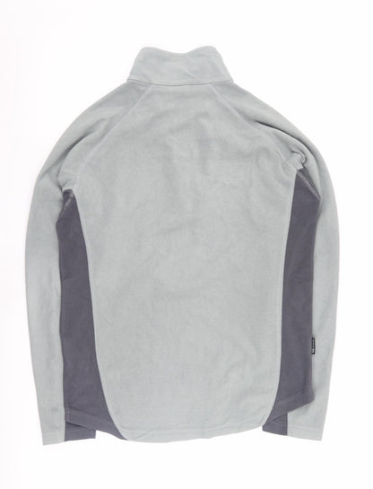 Mens UK Size S Trespass Grey 1/2 Zip Sweatshirt