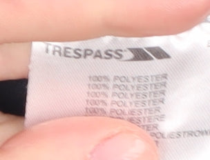 Mens UK Size S Trespass Grey 1/2 Zip Sweatshirt