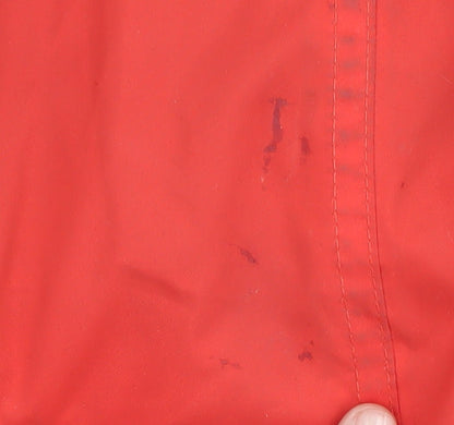 Scanda Red Women's Ski Jacket Size 14 - Hooded, Insulated