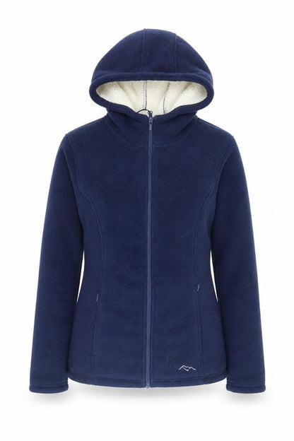 Peter Storm Women's Blue Full Zip Hoodie Size 8