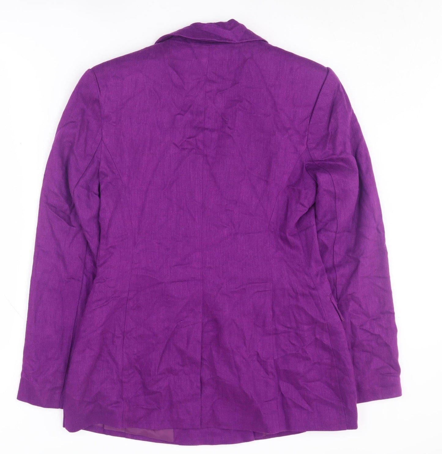Womens UK Size 12 ASOS DESIGN Regular Purple Blazer