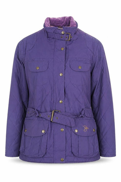 Rydale Women's Purple Quilted Biker Jacket S