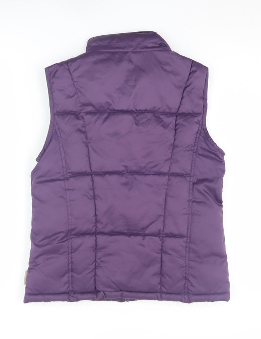 Olympus Women's Purple Waistcoat Size 10 Casual