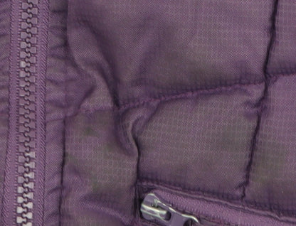 Olympus Women's Purple Waistcoat Size 10 Casual