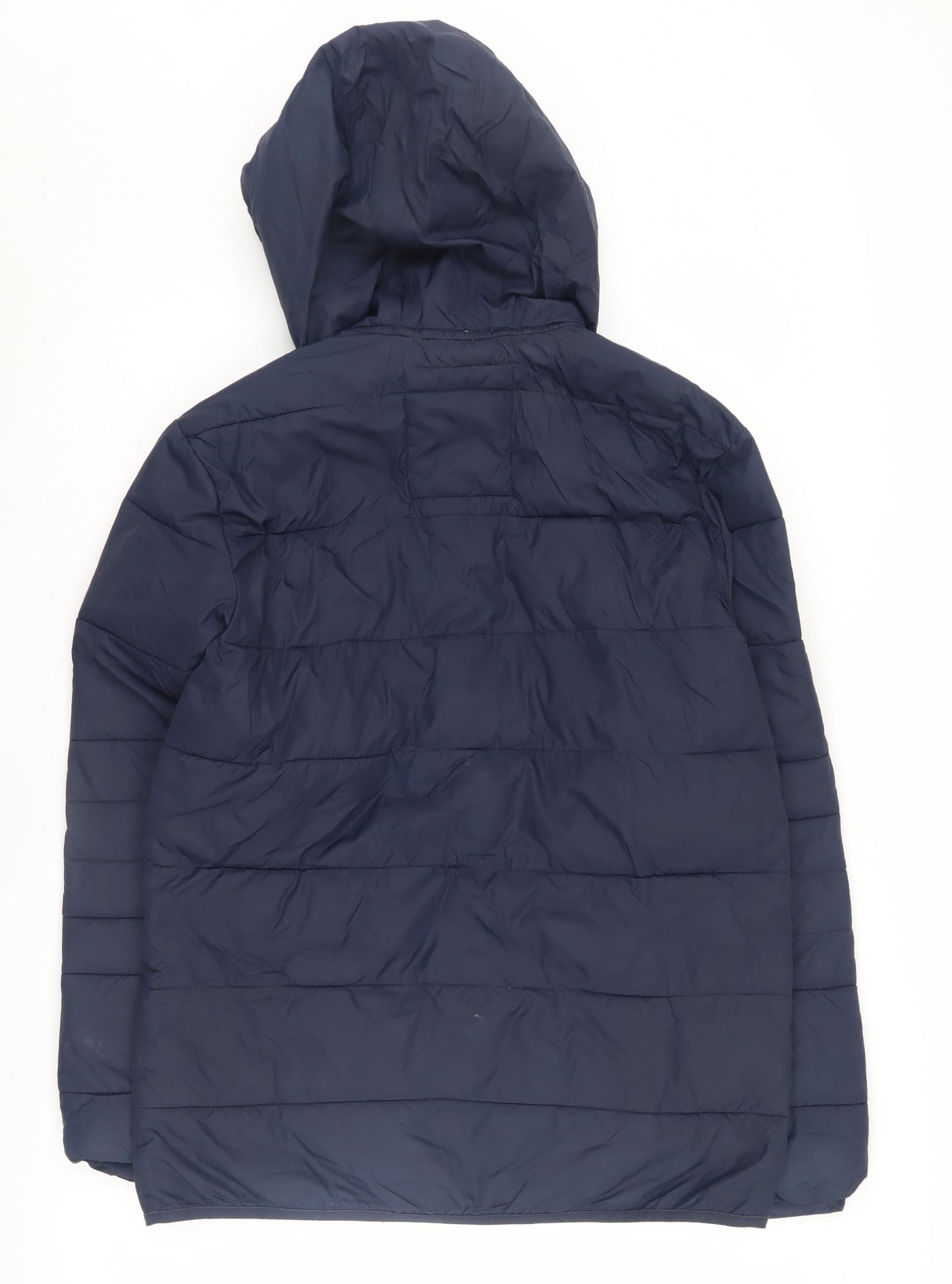Mens UK Size S JACK & JONES Blue Puffer Jacket