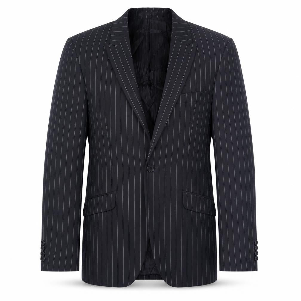 Mens UK Size 36 Ventuno 21 Regular Black Suit Jacket