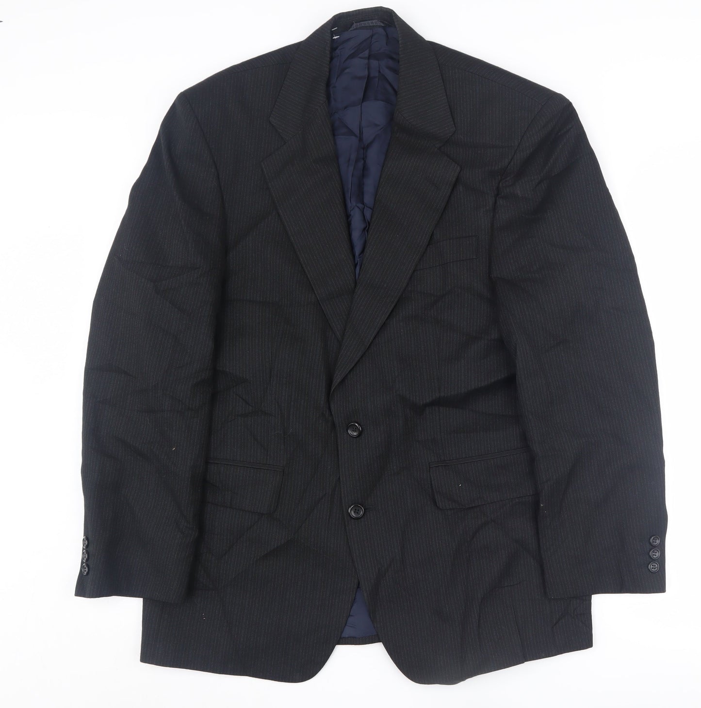 Mens UK Size 40 Debenhams Regular Blue Suit Jacket